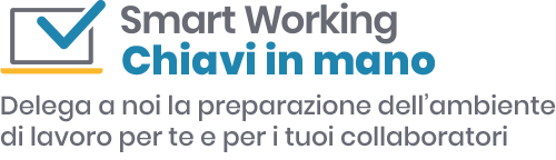 Logo servizio smart working chiavi in mano